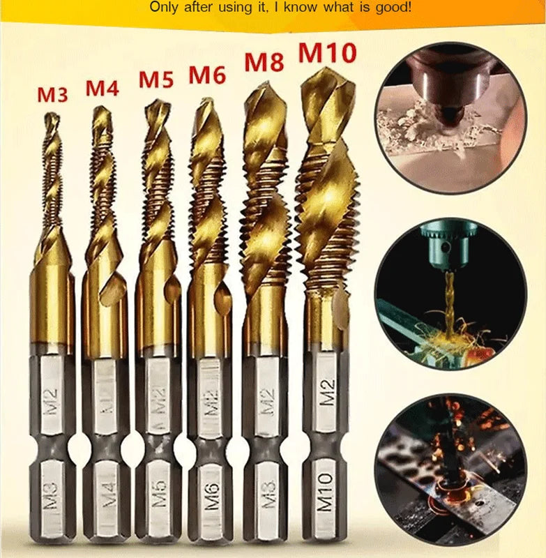 🧰【Αγοράστε 6 και πάρτε 6 δωρεάν】🔩 Σετ τρυπανιών πολλαπλών χρήσεων