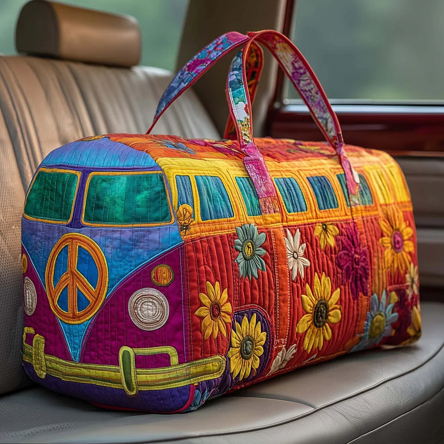 Τσάντα ταξιδιού Hippie Van με επένδυση