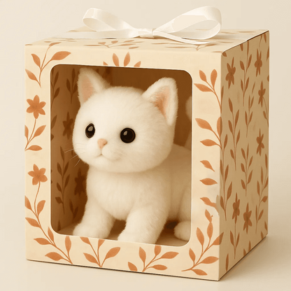 🟣🎁🐱Τα ρεαλιστικά μου παιχνίδια για γάτες: 🐾Φέρτε ατελείωτη χαρά και ζεστασιά.