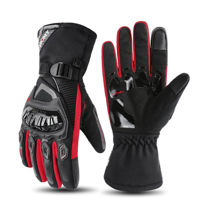 🔥🏍🧤Χειμώνα παχυσμένο κρύο ζεστό ιππασία αδιάβροχο πτώση-απόδειξη γάντια μοτοσικλέτας