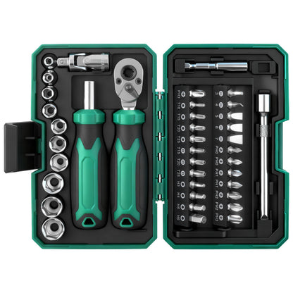 🔥50% ΕΚΠΤΩΣΗ! 🔥 Σετ φορητών και πολυλειτουργικών κατσαβιδιών 40 τεμαχίων