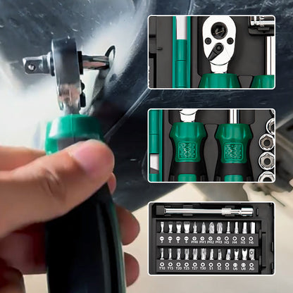 🔥50% ΕΚΠΤΩΣΗ! 🔥 Σετ φορητών και πολυλειτουργικών κατσαβιδιών 40 τεμαχίων