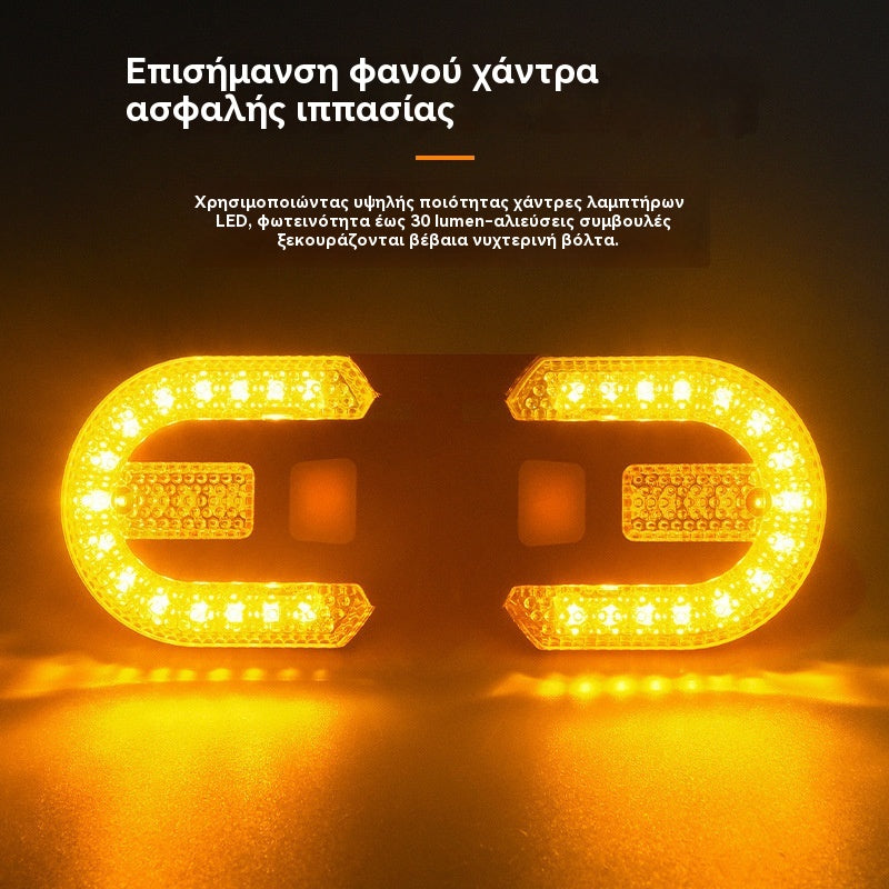 🚴 Ασύρματα τηλεχειριζόμενα πίσω φώτα ⚡ 5 λειτουργίες εναλλαγής 🔦 Φωτεινές χάντρες LED