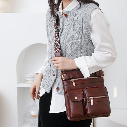 👜👜Πολυχρηστική τσάντα ώμου από γνήσιο δέρμα