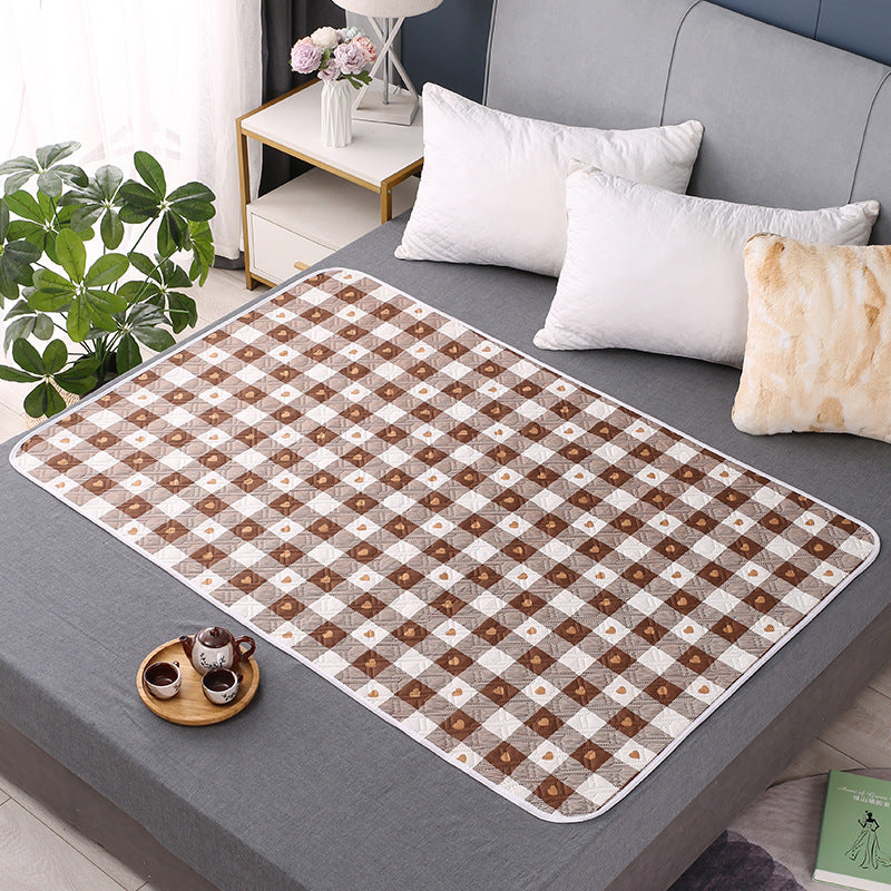【80*120cm】🛌 Μαξιλαράκι περιποίησης πάνας ενηλίκων 4 στρώσεων που πλένεται και αναπνέει