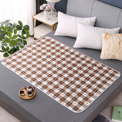 【80*120cm】🛌 Μαξιλαράκι περιποίησης πάνας ενηλίκων 4 στρώσεων που πλένεται και αναπνέει