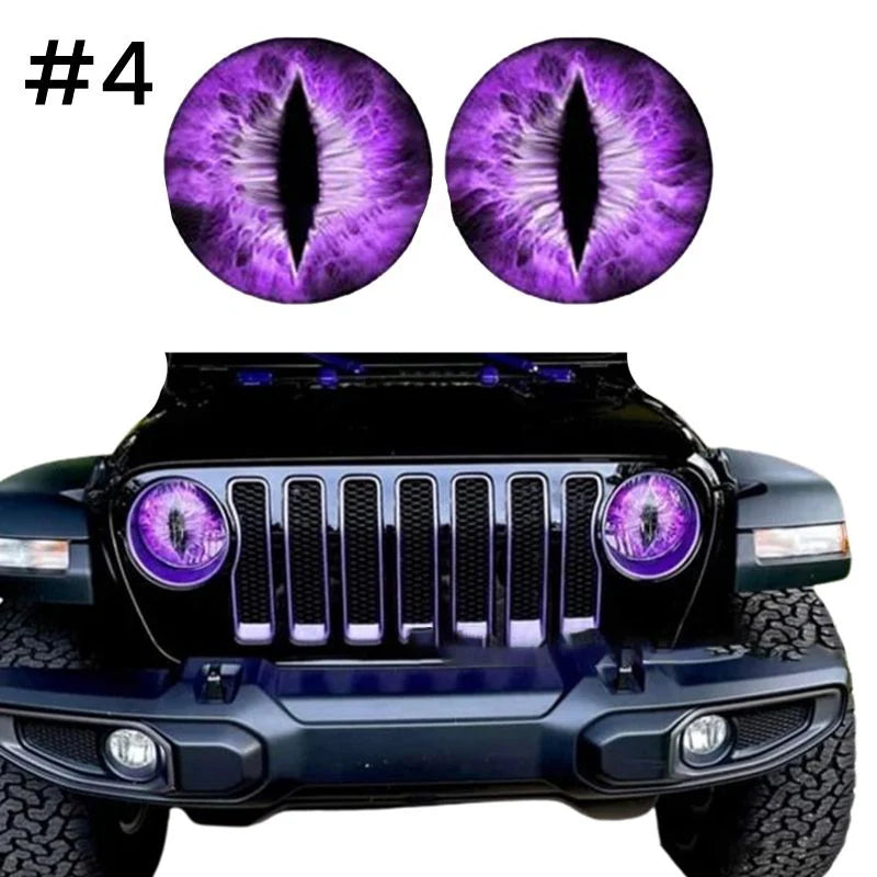 Αυτοκόλλητα προβολέων Beast Eyes