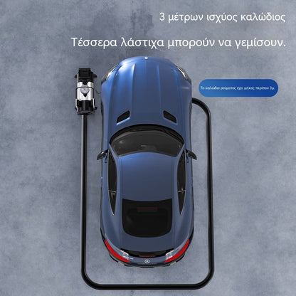 🚗💨Φορητή αντλία αέρα αυτοκινήτου | Γρήγορο φούσκωμα παντού