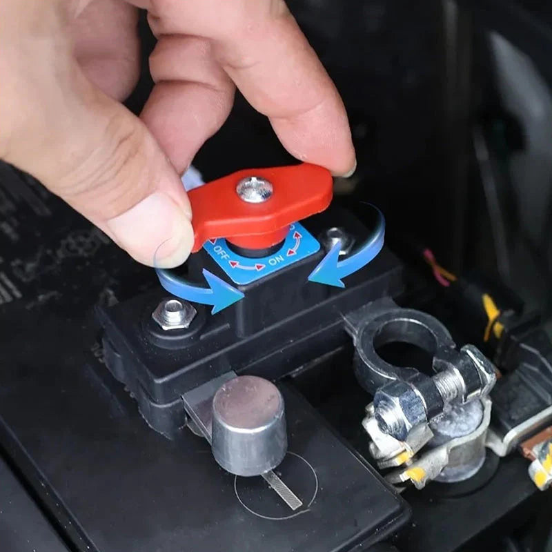 🔋🚗Διακόπτης αποσύνδεσης της μπαταρίας του αυτοκινήτου