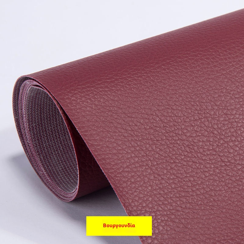 【10cm*20cm】5 φύλλα——24€---Αυτοκόλλητο δερμάτινο μαξιλάρι καθίσματος αυτοκινήτου, δερμάτινο έμπλαστρο επισκευής καναπέ