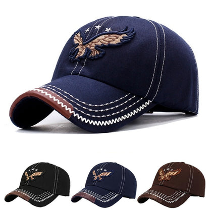 🔥Ειδική προσφορά περιορισμένης διάρκειας🧢Καπέλο του μπέιζμπολ με κέντημα και φτερό, unisex, για όλες τις εποχές.
