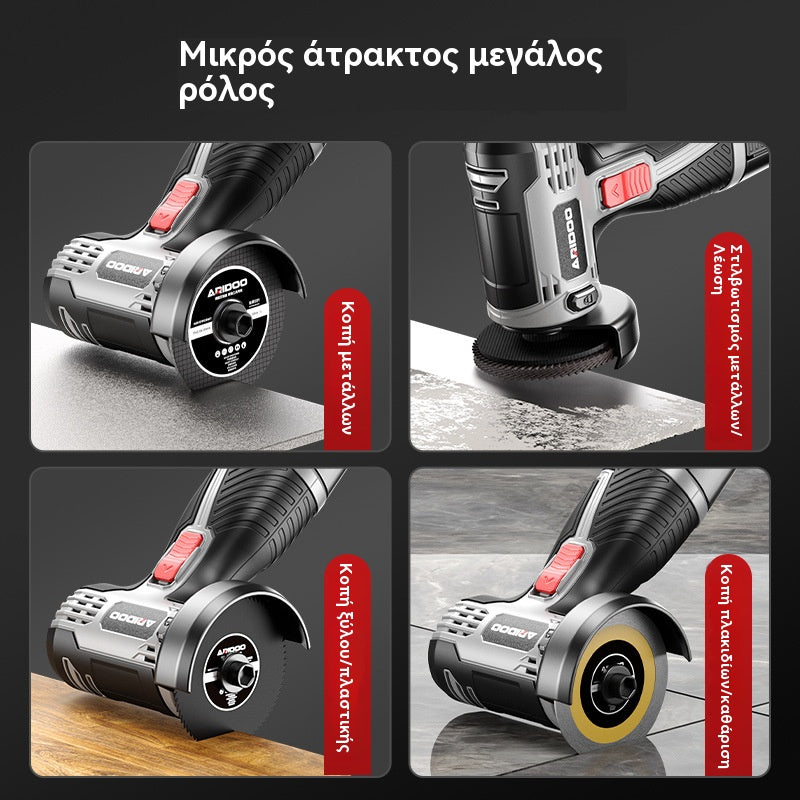 🧰12V Mini Angle Grinder with Cutting Disc