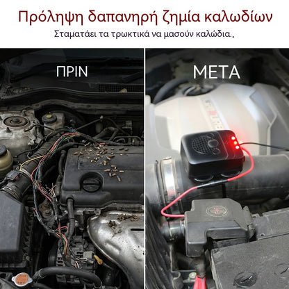 👍👍Υπερηχητικό απωθητικό τρωκτικών και καταπολέμηση παρασίτων τοποθετημένο σε όχημα