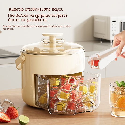 💞Οι πωλήσεις ξεπέρασαν τις 160.000! 💥🥤🧊 50% έκπτωση! Παγομηχανή με λειτουργία αποθήκευσης πάγου: μπορεί να φτιάξει 40 παγάκια ταυτόχρονα, καπάκι που δεν στεγανοποιεί.