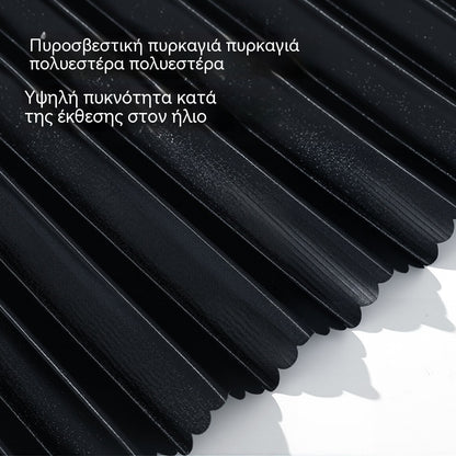 [Σετ τεσσάρων τεμαχίων] Σκίαστρο παραθύρου αυτοκινήτου με συρόμενη ράγα και θερμομονωτική στρώση