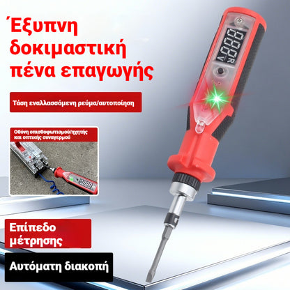 ⚡🛠️Ψηφιακό δοκιμαστικό τάσης με έλεγχο διακοπής καλωδίου