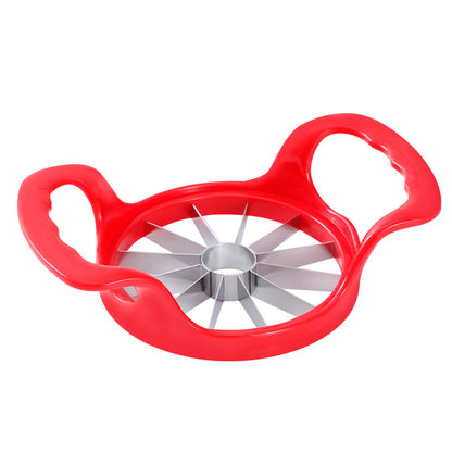 ✅🍏 Πολυλειτουργικός κόφτης φρούτων 2-σε-1 — κόβει & αφαιρεί τον πυρήνα σε 1 κίνηση