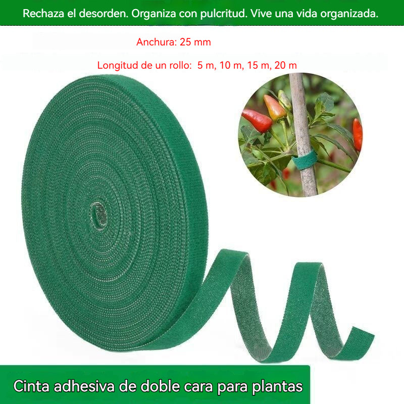 【5/10/20 m】🌱Ιμάντες Velcro για πράσινα φυτά - Επαναχρησιμοποιήσιμοι για τη στερέωση και τη διαμόρφωση των φυτών.