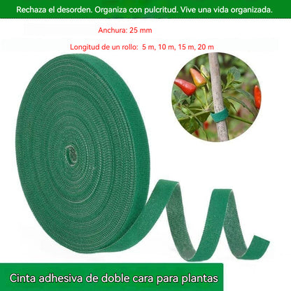 【5/10/20 m】🌱Ιμάντες Velcro για πράσινα φυτά - Επαναχρησιμοποιήσιμοι για τη στερέωση και τη διαμόρφωση των φυτών.