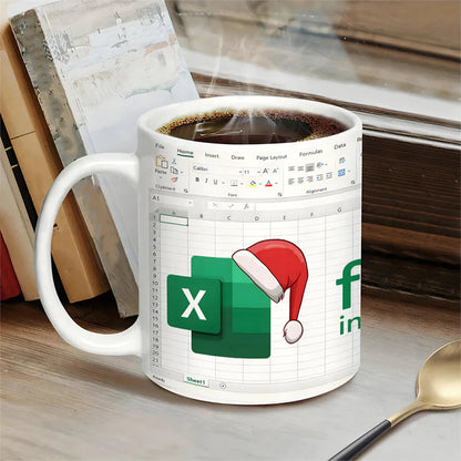 Χιουμοριστική κούπα υπολογιστικών φύλλων Excel