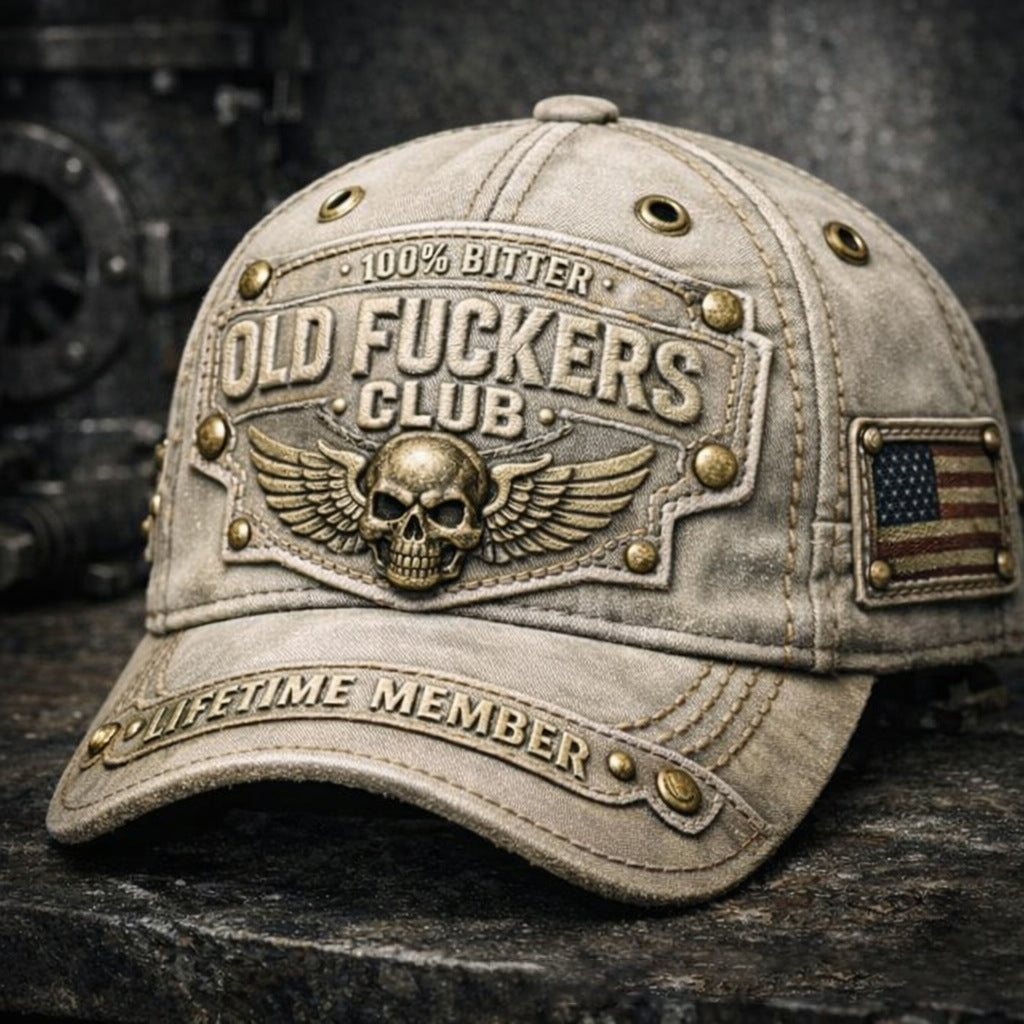 🔥Ρετρό καπέλο μπέιζμπολ Old Guys Club