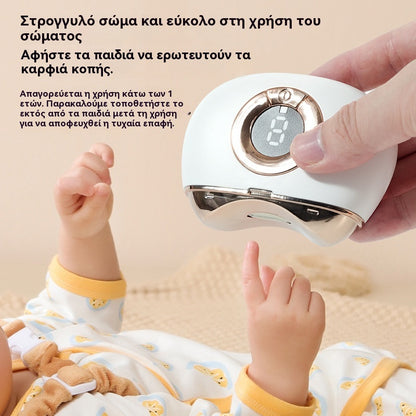 💅✨ Ηλεκτρικός κόφτης νυχιών — ένα κουμπί και τέλος η ταλαιπωρία!