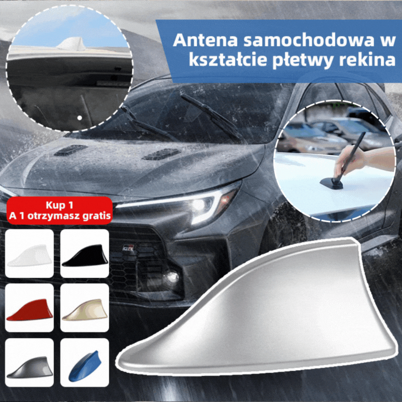 🚗🚗【Αγοράστε 1 Πάρτε 1 δωρεάν】Κεραία πτερυγίου καρχαρία αυτοκινήτου με διακοσμητική κεραία σήματος ραδιοφώνου γενικής χρήσης