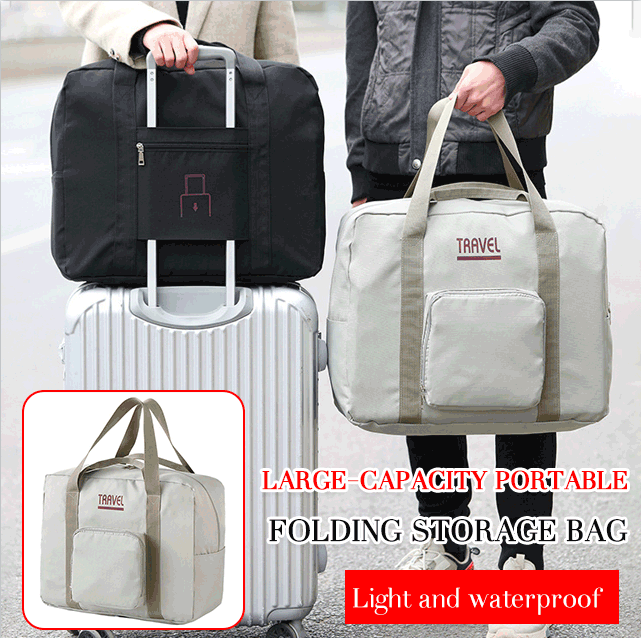 👛👛Μοντέρνα πτυσσόμενη τσάντα αποθήκευσης ταξιδιού μεγάλης χωρητικότητας