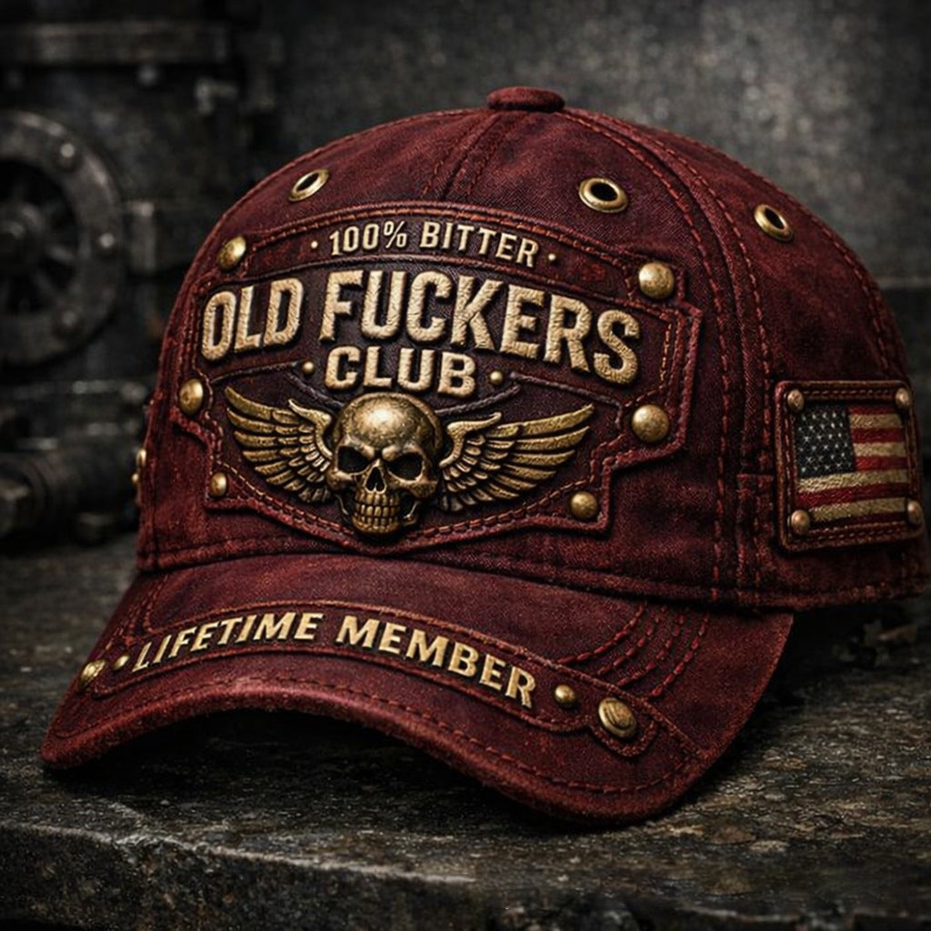 🔥Ρετρό καπέλο μπέιζμπολ Old Guys Club