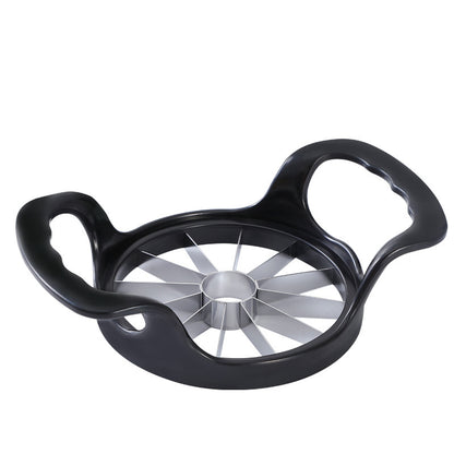 ✅🍏 Πολυλειτουργικός κόφτης φρούτων 2-σε-1 — κόβει & αφαιρεί τον πυρήνα σε 1 κίνηση