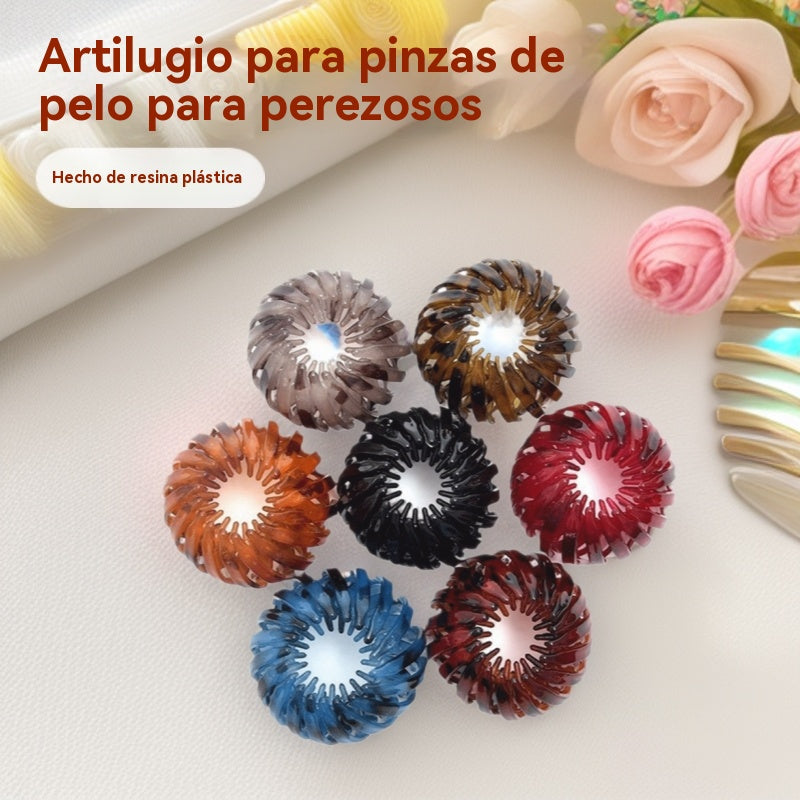 【🔥7 είδη για €24】🎀 Νέα κλιπ μαλλιών σε σχήμα φωλιάς πουλιού: Κρατήστε σταθερά ψηλές αλογοουρές και κομψούς κότσους, αναζωογονώντας άμεσα την εμφάνισή σας.