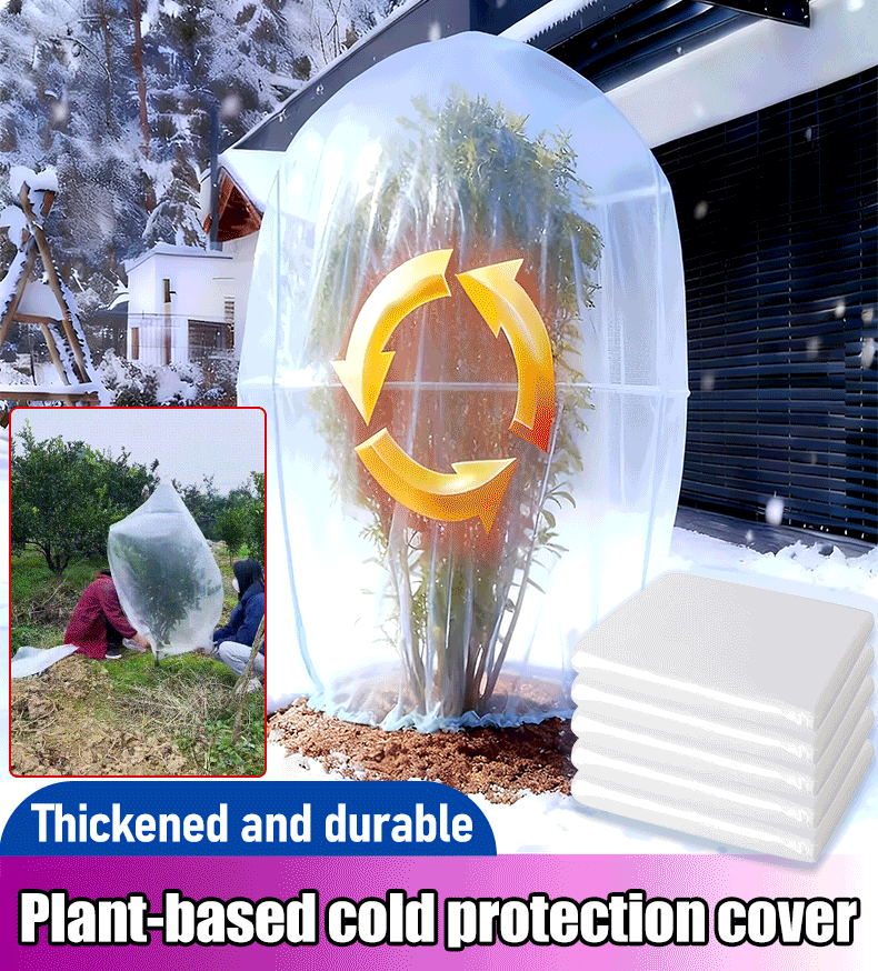 🌲【40cm*60cm】 10 είδη για 25 ευρώ❄️Διαφανείς σακούλες για την προστασία των οπωροφόρων δέντρων/φυτών από το κρύο, παρέχοντας χειμερινή προστασία από τον παγετό, τη βροχή και τις βροχοπτώσεις· προστατευτικά καλύμματα για μπονσάι/λουλούδια/δέντρα.