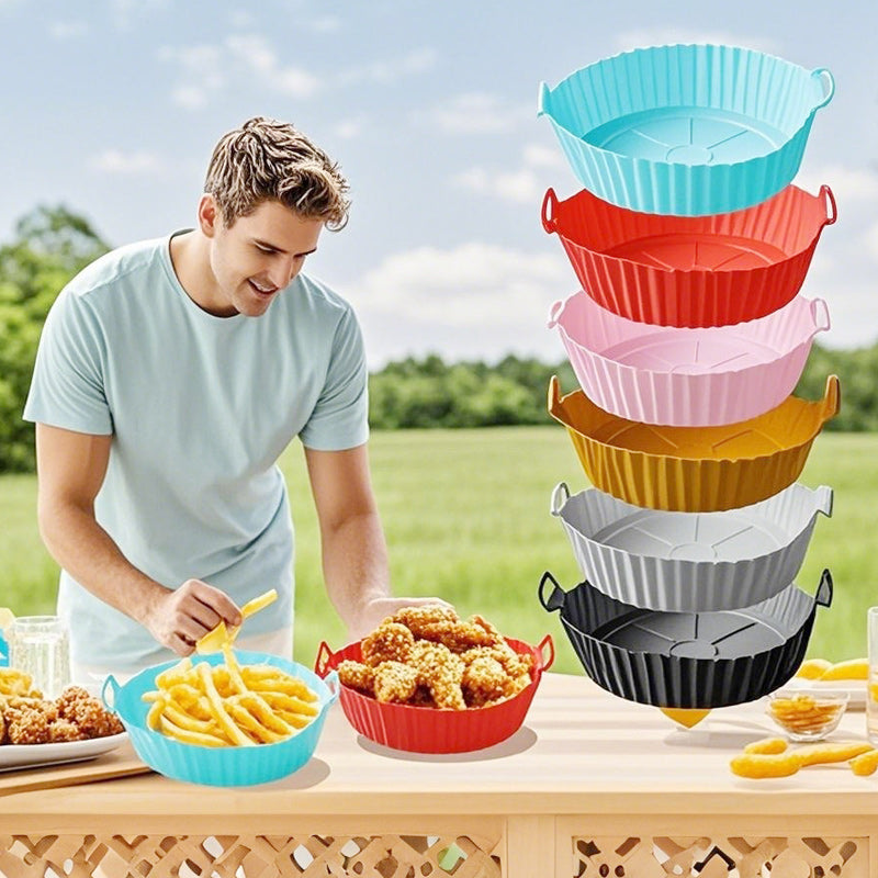 🎉🔥Αγοράστε 1 και κερδίστε 1 δωρεάν🔥Ενισχυμένο σιλικόνης υπόθεμα ψησίματος ποιότητας τροφίμων για οικιακή χρήση