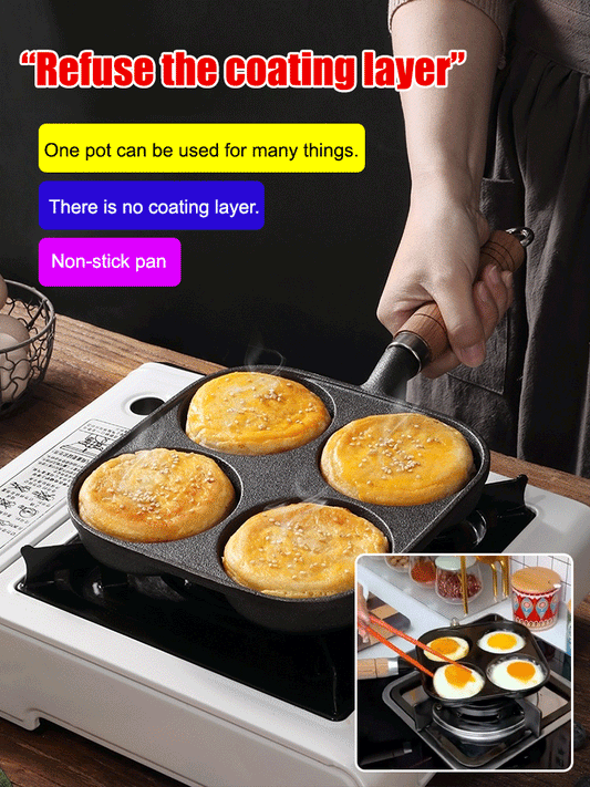 🍳🍳Αντικολλητικό τηγάνι για μαγεία στην παρασκευή αυγών για πρωινό