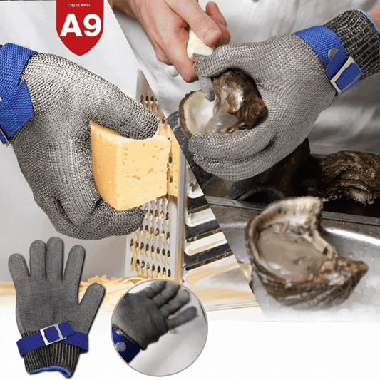 🔥【Αγοράστε 1 και πάρτε 1 δωρεάν】Γάντι από ανοξείδωτο ατσάλι, κατάλληλο για χρήση με τρόφιμα