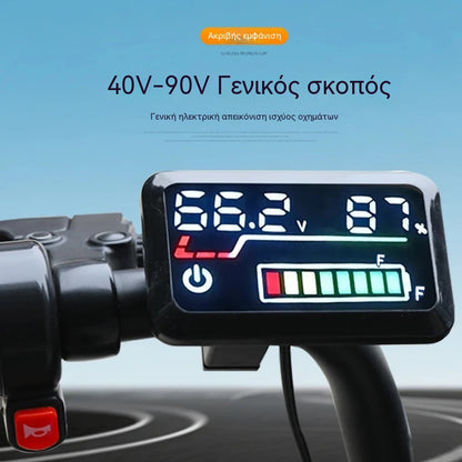 🚴Έξυπνος μετρητής μπαταρίας｜Τάση σε πραγματικό χρόνο ⚡ Υψηλή ακρίβεια
