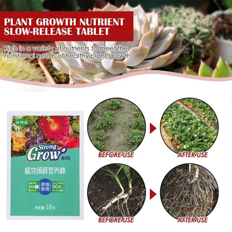 【📢【3 κουτιά με 54 δισκία】-- 24 ευρώ📢Η χαμηλότερη τιμή για περιορισμένο χρονικό διάστημα!!!💥】【3 κουτιά】Γενικές ταμπλέτες θρέψης φυτών --- λίπασμα φυτών