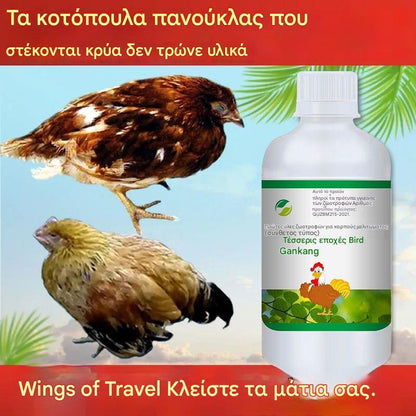 Πουλιά όλων των εποχών ✅Κότες, πάπιες, χήνες με κρυολόγημα ✅Ροχαλητό, βήχας ✅Αντιιικό ✅Πυρετός κότας ✅Γενικά γουρούνια, αγελάδες, πρόβατα