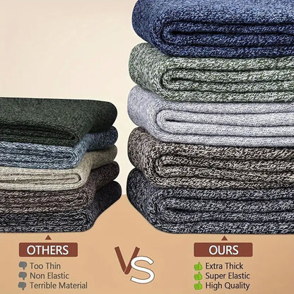 💥💥【Αγοράστε 5, πάρτε 5 δωρεάν】10 ζευγάρια 27 ευρώΑνδρικές ζεστές και ανθεκτικές στις οσμές κάλτσες: Με επένδυση από fleece και παχύ υλικό, απορροφητικές και ανθεκτικές στις οσμές, άνετες και αναπνεύσιμες για τα πόδια σας.