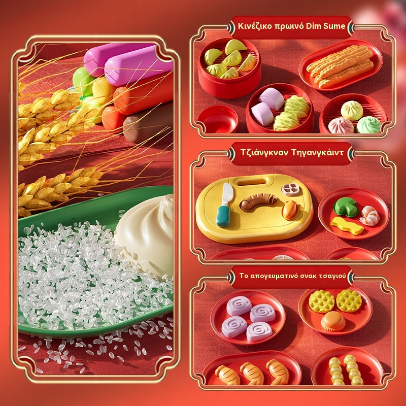 👩‍🍳🧒 Σετ παιδικής κουζίνας με πλαστελίνη – δημιουργικό παιχνίδι στο σπίτι!