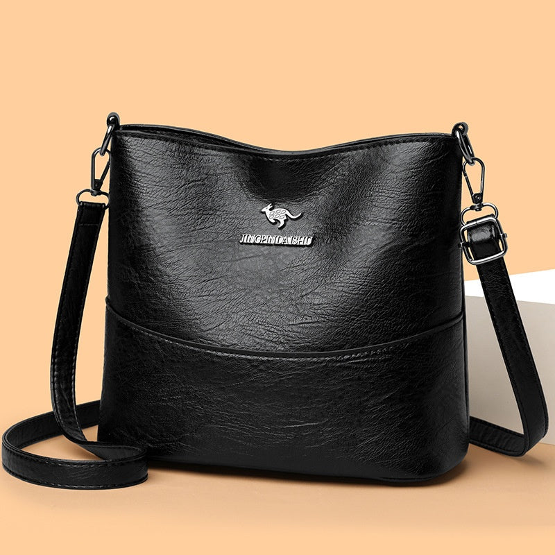 👜👜Τσάντα ώμου/χιαστί μεγάλης χωρητικότητας από γνήσιο δέρμα
