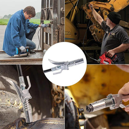 🛒2 τεμάχιο 25 ευρώ【Συσκευασία 2】 Εγχυτήρας λαδιού υψηλής πίεσης τύπου σφιγκτήρα