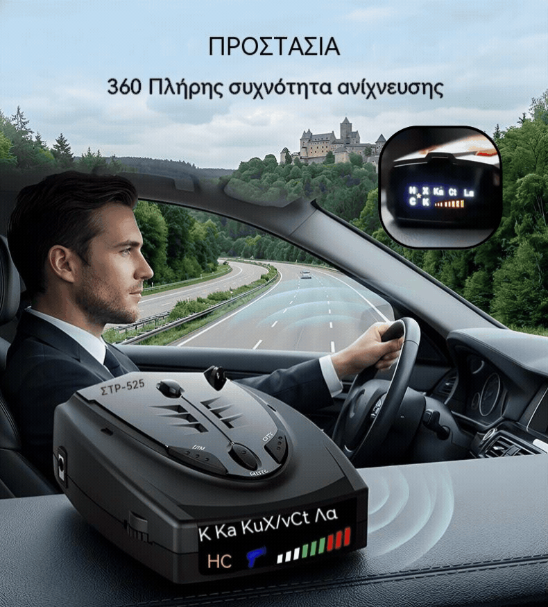 ✅🚦 Ανιχνευτής Ραντάρ Ευρείας Ζώνης – Σας προστατεύει από κυρώσεις (Κινητό Ραντάρ + Σταθερό Ραντάρ)