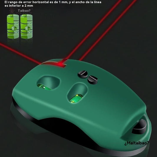 🔴 Αλφάδι λέιζερ 2 σε 1 ορθής γωνίας – Γρήγορη, ακριβής ευθυγράμμιση χωρίς γραμμή κιμωλίας