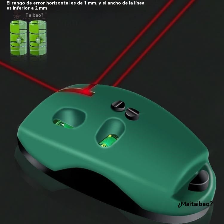 🔴 Αλφάδι λέιζερ 2 σε 1 ορθής γωνίας – Γρήγορη, ακριβής ευθυγράμμιση χωρίς γραμμή κιμωλίας