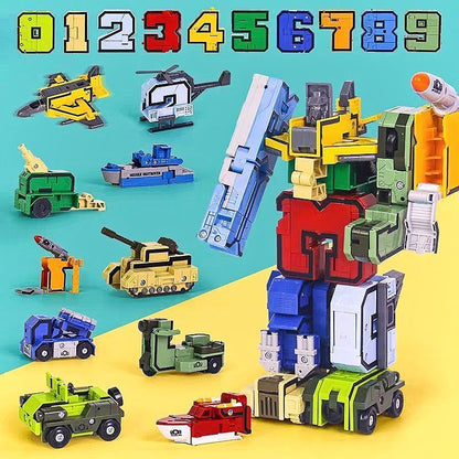 Transformers με αλφάβητο και αριθμούς για παιδιά – 🚗 Διασκέδαση, δημιουργικότητα και μάθηση