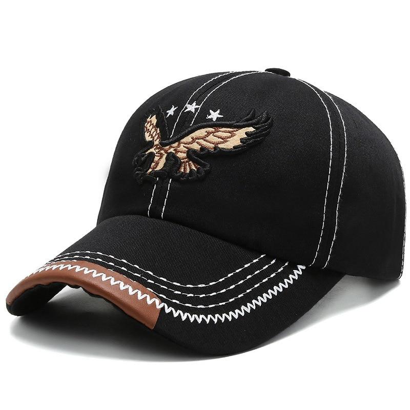 🔥Ειδική προσφορά περιορισμένης διάρκειας🧢Καπέλο του μπέιζμπολ με κέντημα και φτερό, unisex, για όλες τις εποχές.