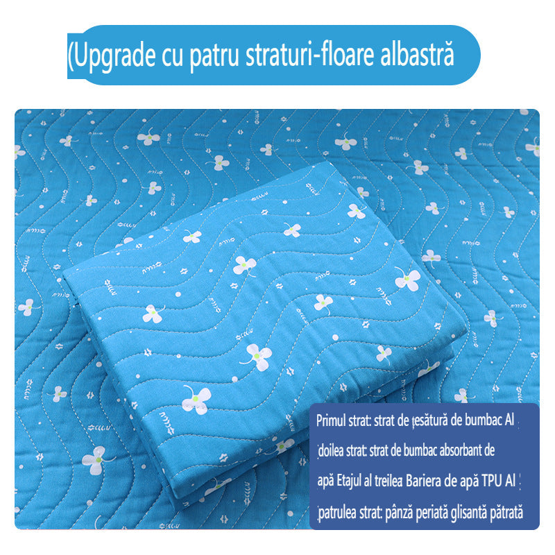 💥【1 τεμάχιο 30 ευρώ （90*120cm ）】【50% ΕΚΠΤΩΣΗ】🛌Πλένουσα πάνα ενηλίκων τεσσάρων στρώσεων και αναπνεύσιμο επίθεμα φροντίδας πάνας