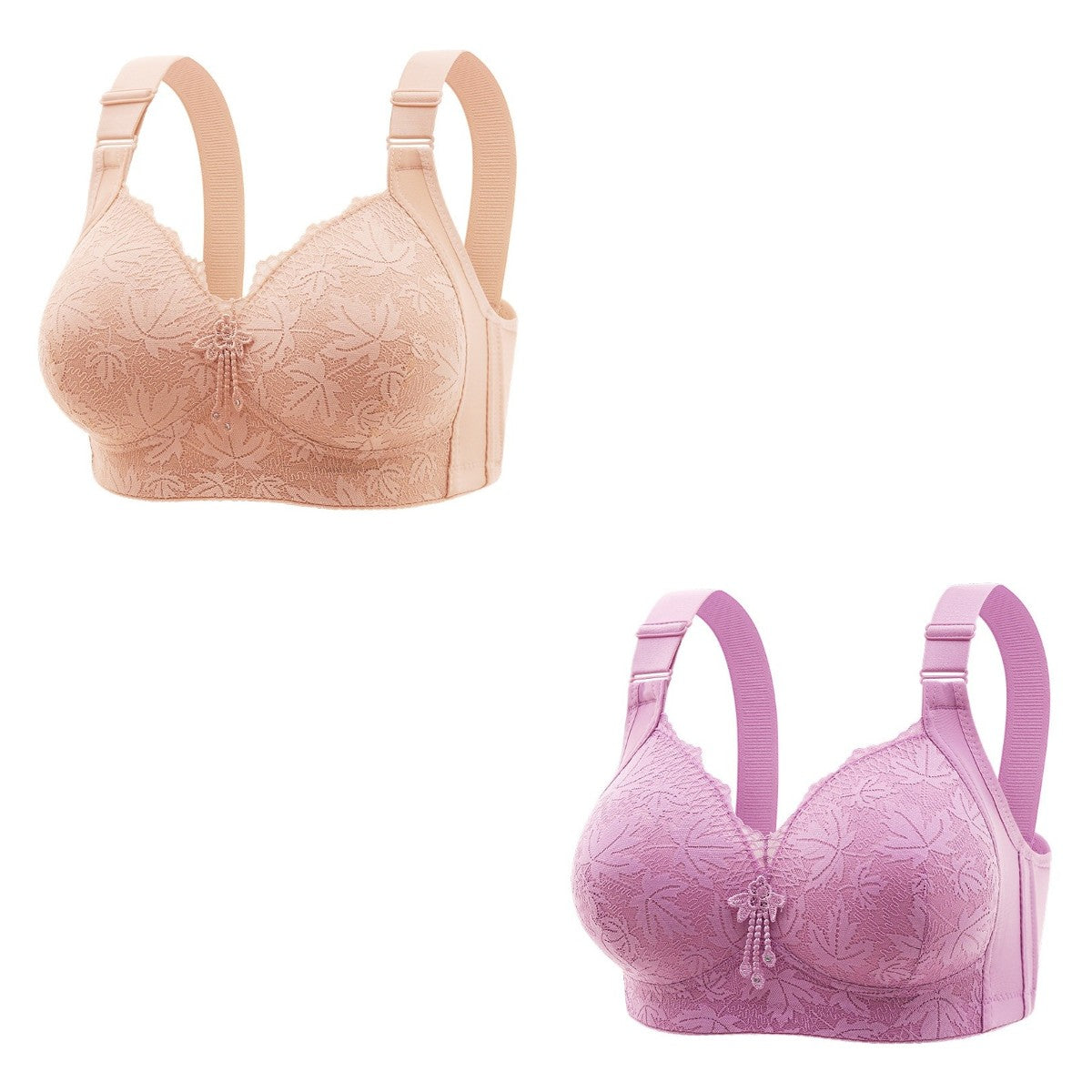 👍👍2 είδη για 26 ευρώ--Σουτιέν εσωρούχων plus size με δαντέλα