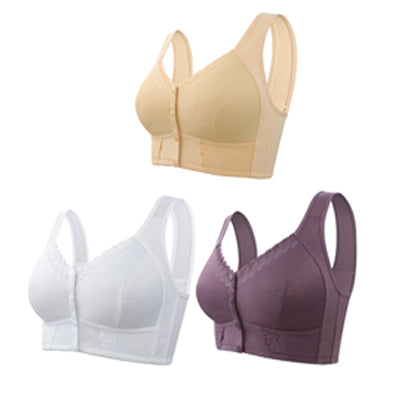 💕（3τμχ）Προσφορά περιορισμένης διάρκειας🎁【45kg-155kg】Υπερμεγέθης, αναπνέει, μαλακό βαμβάκι, υπερμεγέθης ιμάντας ιδρώτα με μπροστινά κουμπιά